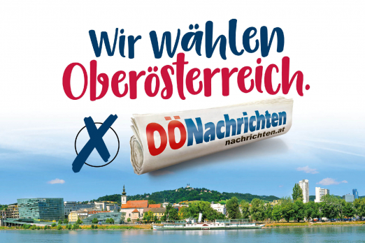 Wir wählen Oberösterreich Kampagne OÖ Nachrichten Linz