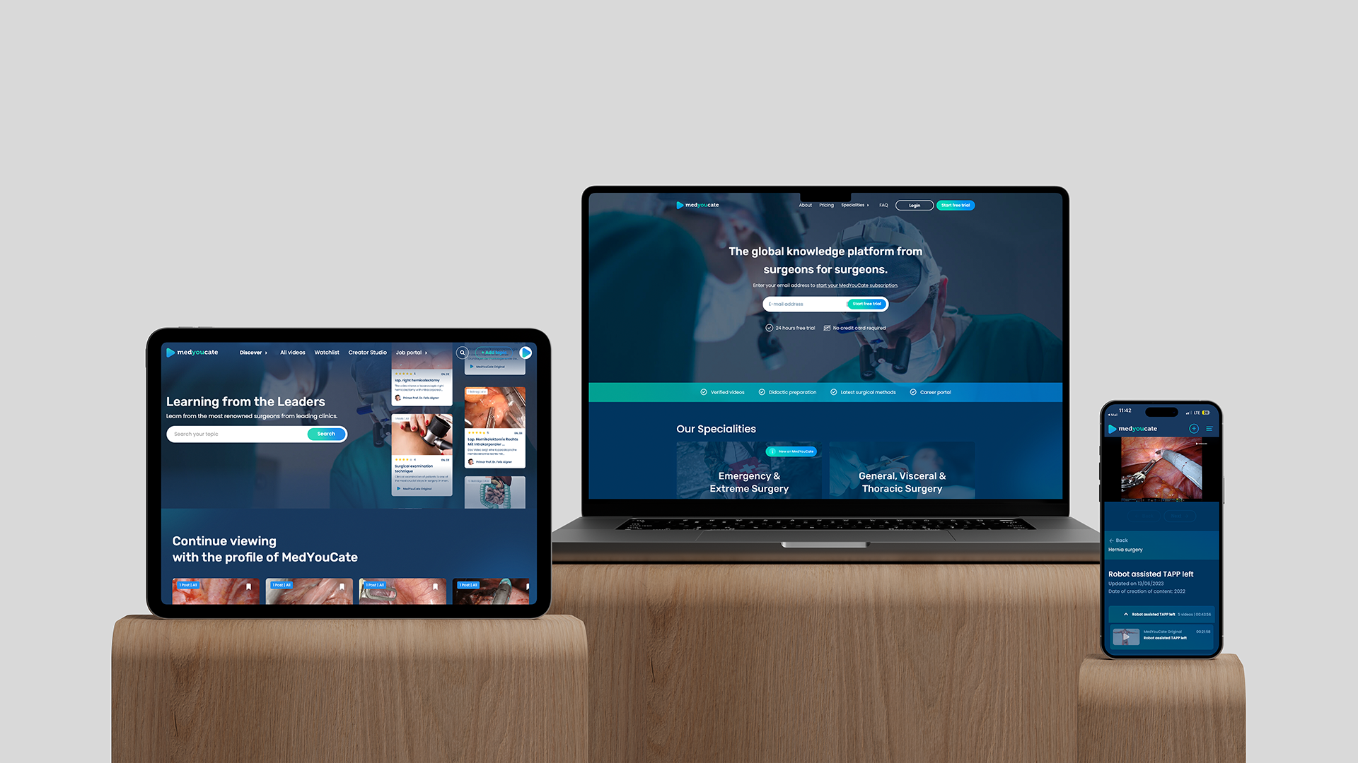 MedYouCate – The global eLearning Platform for Surgeons