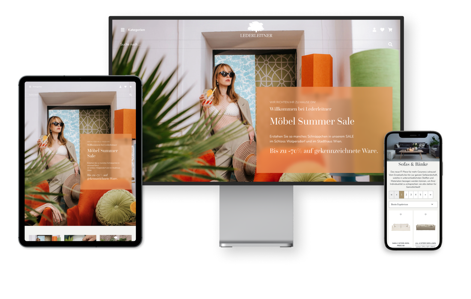 Lederleitner - Online-Shop Relaunch 