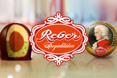 Reber with logo