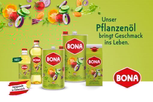 BONA Pflanzenöle im neuen Design